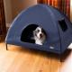 Pet Cot House Navy, LG