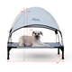 K&H Pet Cot Canopy, MD Gray (with dimensions)