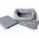 Thermo Bolster Water Bed Gray