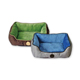 Self-warming Lounge Sleeper SM, Mocha/Green & Gray/Blue