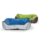 Self-warming Lounge Sleeper SM, Mocha/Green & Gray/Blue