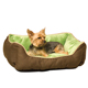 Self-warming Lounge Sleeper SM, Mocha/Green