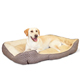 Self-warming Lounge Sleeper LG, Brown Squares