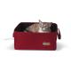 Thermo-Basket Pet Bed, Red
