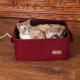 Thermo-Basket Pet Bed, Red