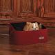 Thermo-Basket Pet Bed, Red