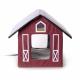 Outdoor Kitty House, Barn House, Heated