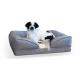 Pillow-Top Orthopedic Lounger Classy Gray LG