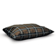 Indoor/Outdoor Single Seam Bed Brown Plaid