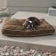 Just Relaxin' Indoor-Outdoor Pet Bed, Chocolate MD