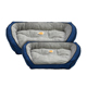 Bolster Couch Blue/Gray