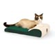 Ultra Memory Chaise Lounger Green