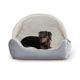 Hooded Lounge Sleeper, Gray