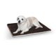 Self-Warming Pet Pad, Oatmeal/Chocolate